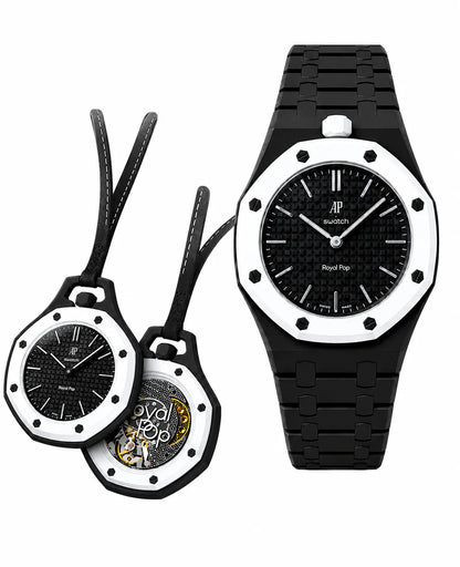 Royal Pop + Bracelet Royal Pop Noir