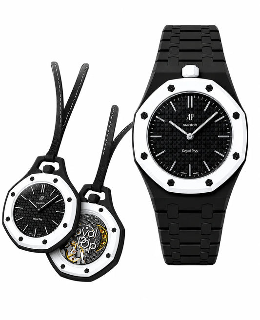Royal Pop + Bracelet Royal Pop Noir