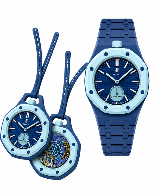 Royal Pop + Bracelet Royal Pop Bleu Ice